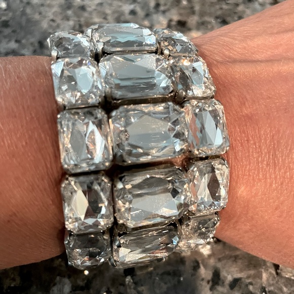 Emerald Cut Stretch Bracelet - Picture 1 of 3